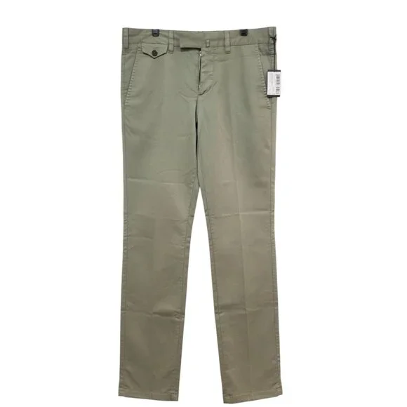 Cesare Attolini Green Chino Pants Size 32. New With Tags.